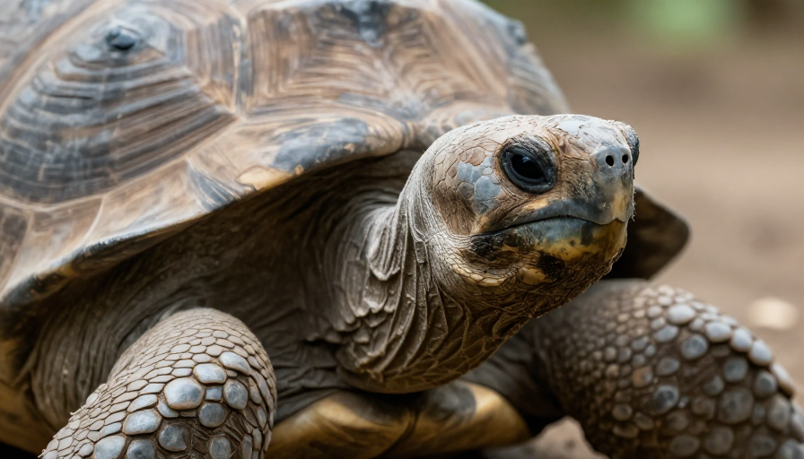 아름다운 무늬를 가진 다이아몬드 백 테라핀이 물 속에서 헤엄치고 있는 모습