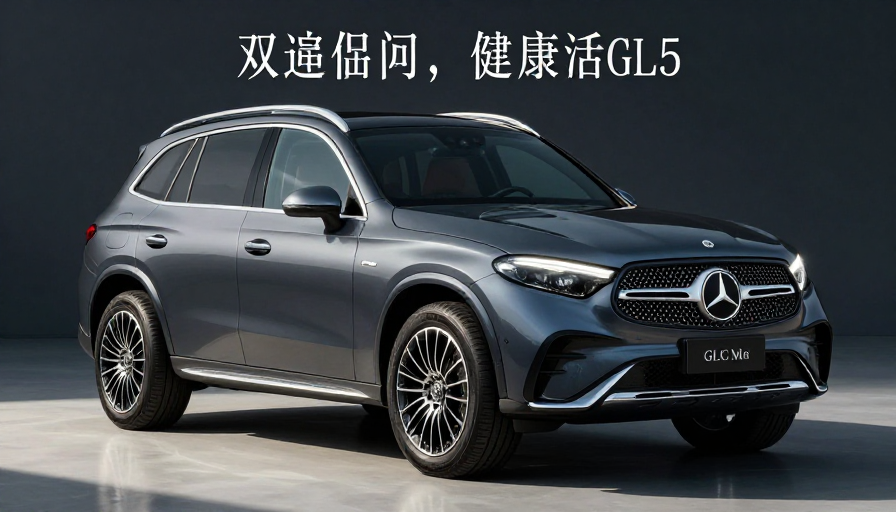 2025년형 메르세데스-벤츠 GLC 클래스 프로모션 기간 및 혜택을 보여주는 고급 SUV 이미지