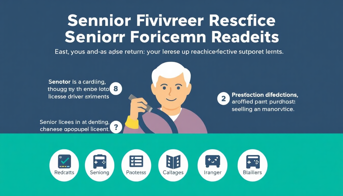 고령자 운전면허 자진 반납 절차 및 혜택 안내