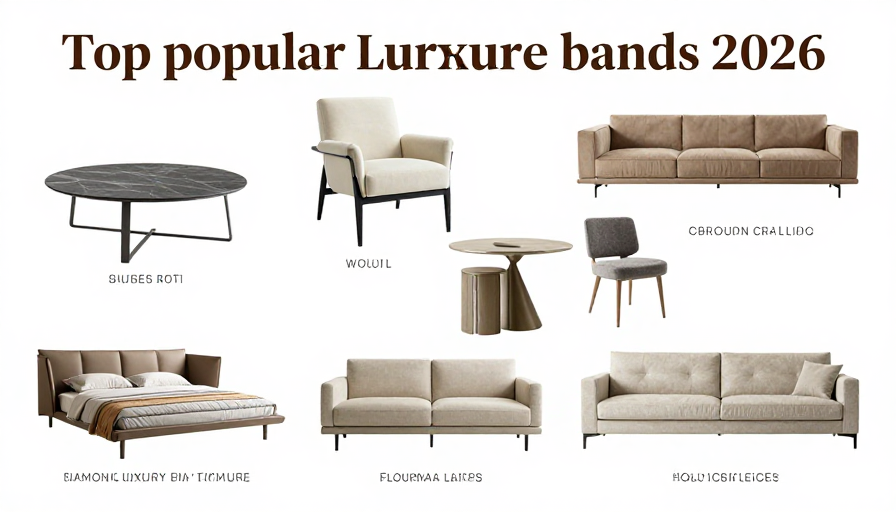 고급스러운 하이엔드 가구가 배치된 모던한 거실 인테리어