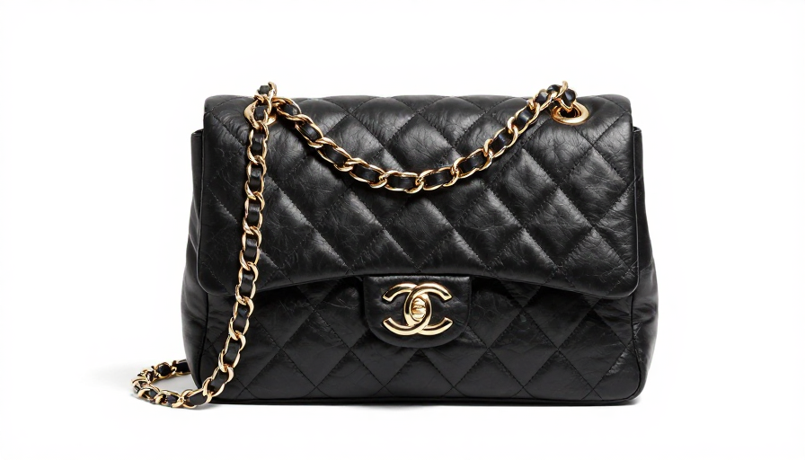 샤넬 프레피 코코백을 어깨에 메고 있는 여성의 모습