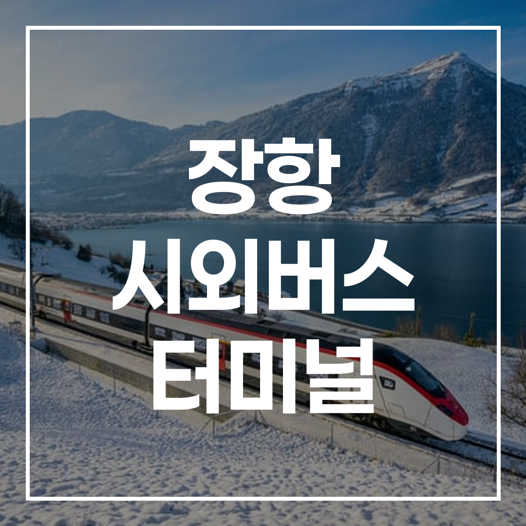 인터시티 버스 티켓 예약 및 시간표를 보여주는 고해상도 이미지