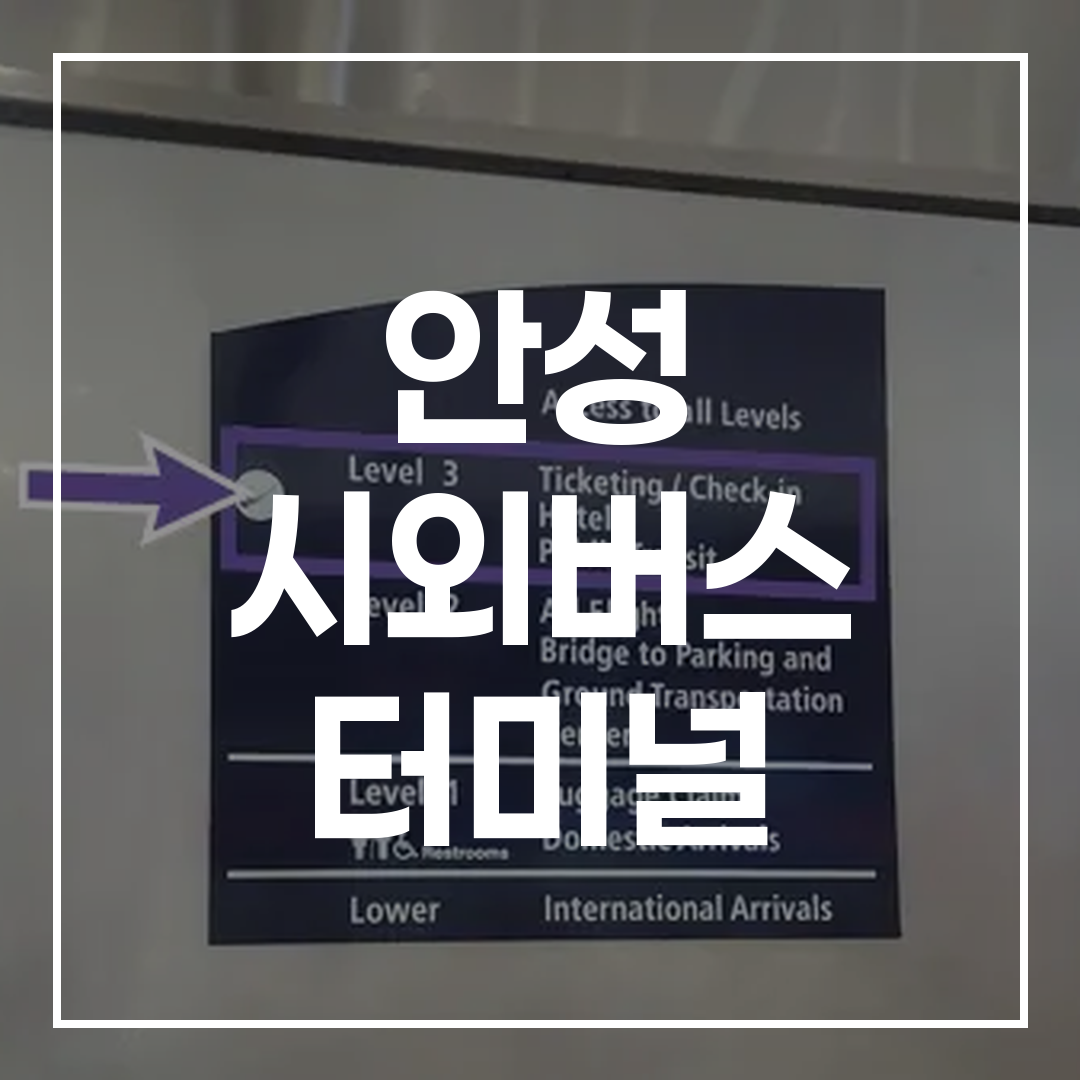 시외버스 터미널의 티켓 예매 창구 및 외부 전경 고해상도 이미지