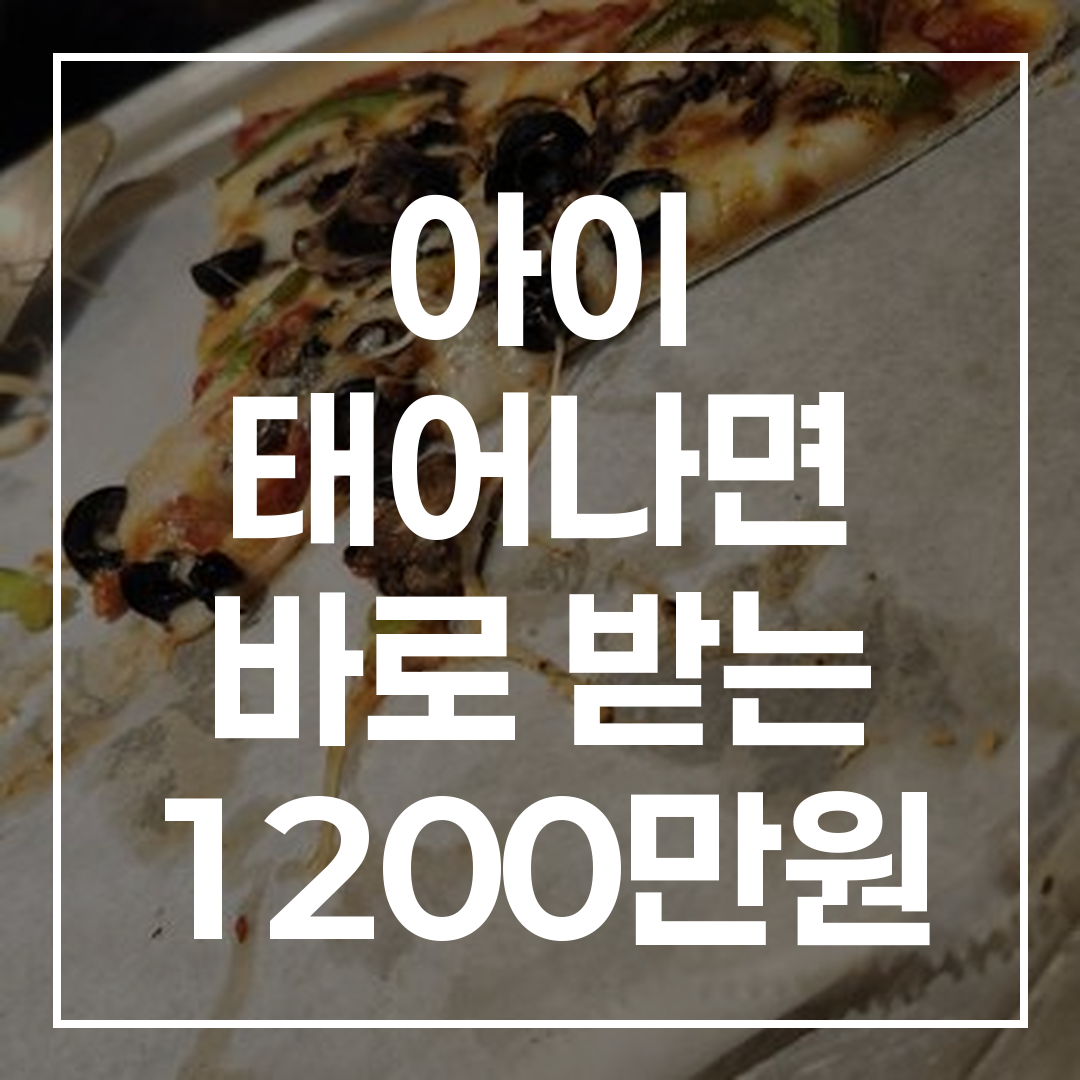 출산과 육아 지원을 위한 월 100만원 부모수당과 관련된 시각적 이미지
