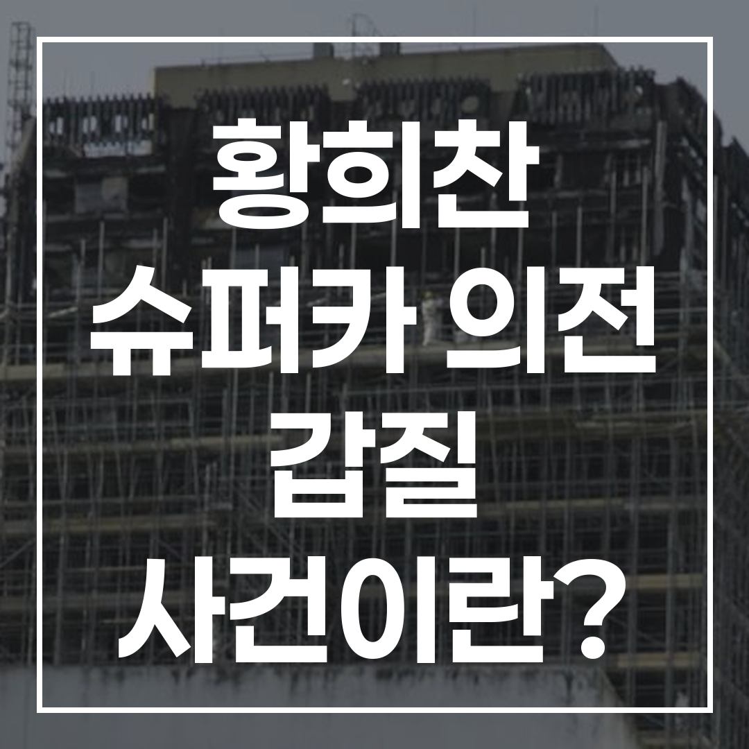 황희찬 페라리 슈퍼카 프로토콜 남용 사건과 영동대교 페라리 방치 사례를 보여주는 이미지