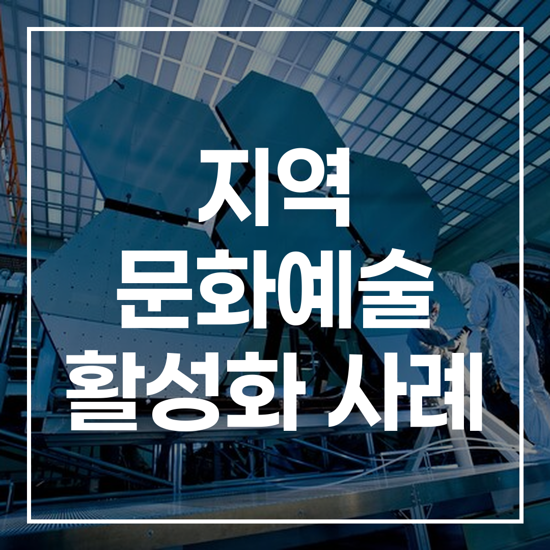 지역 문화 예술을 통해 지방 소도시의 활성화와 인구 감소 극복을 위한 공동체 참여 장면