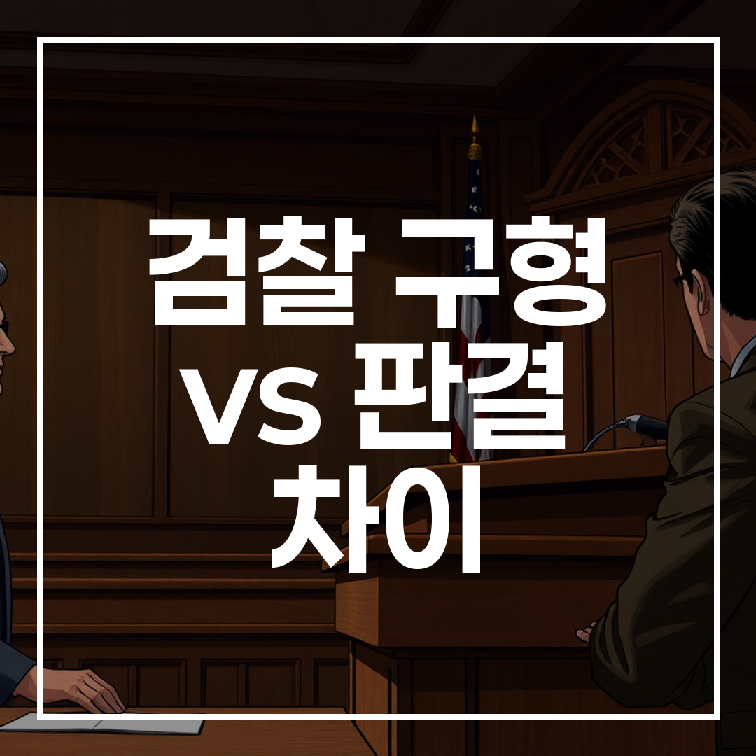 법정에서 검사가 판사에게 구형 의견을 전달하는 장면