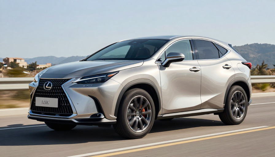 2022년형 렉서스 NX 350h 하이브리드 SUV의 실제 주행 연비 관련 이미지