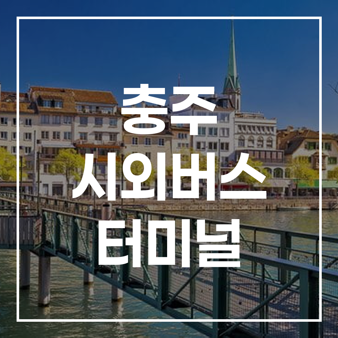 인터시티 버스 터미널 예약과 시간표 확인 화면을 보여주는 이미지