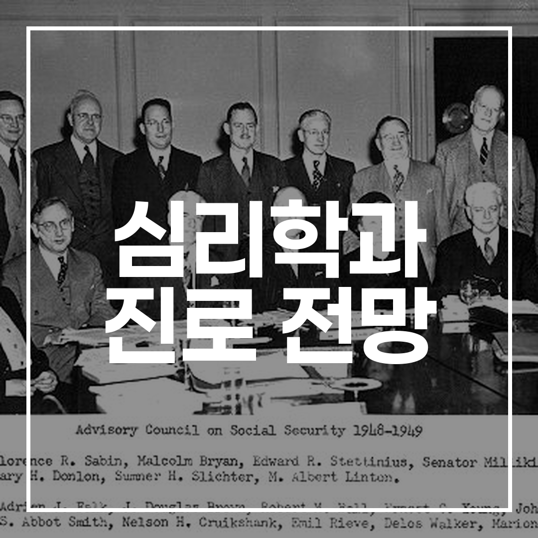 심리학과 진로 전망 및 은퇴 후 재취업 전략 썸네일
