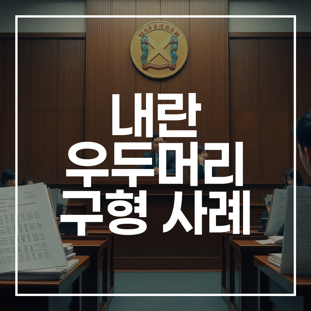 대한민국 1996년 전두환 재판을 배경으로 한 법정 장면