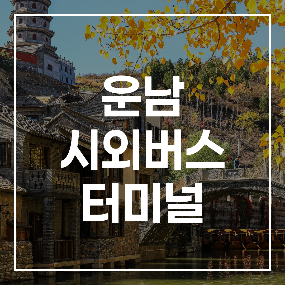 도시간 버스 터미널 예약 가이드와 시간표 및 일정 정보를 보여주는 고해상도 이미지